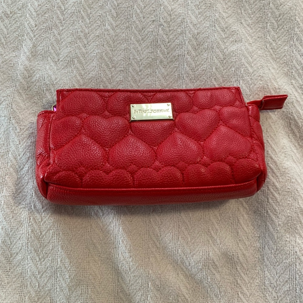 Betsey Johnson makeup bag